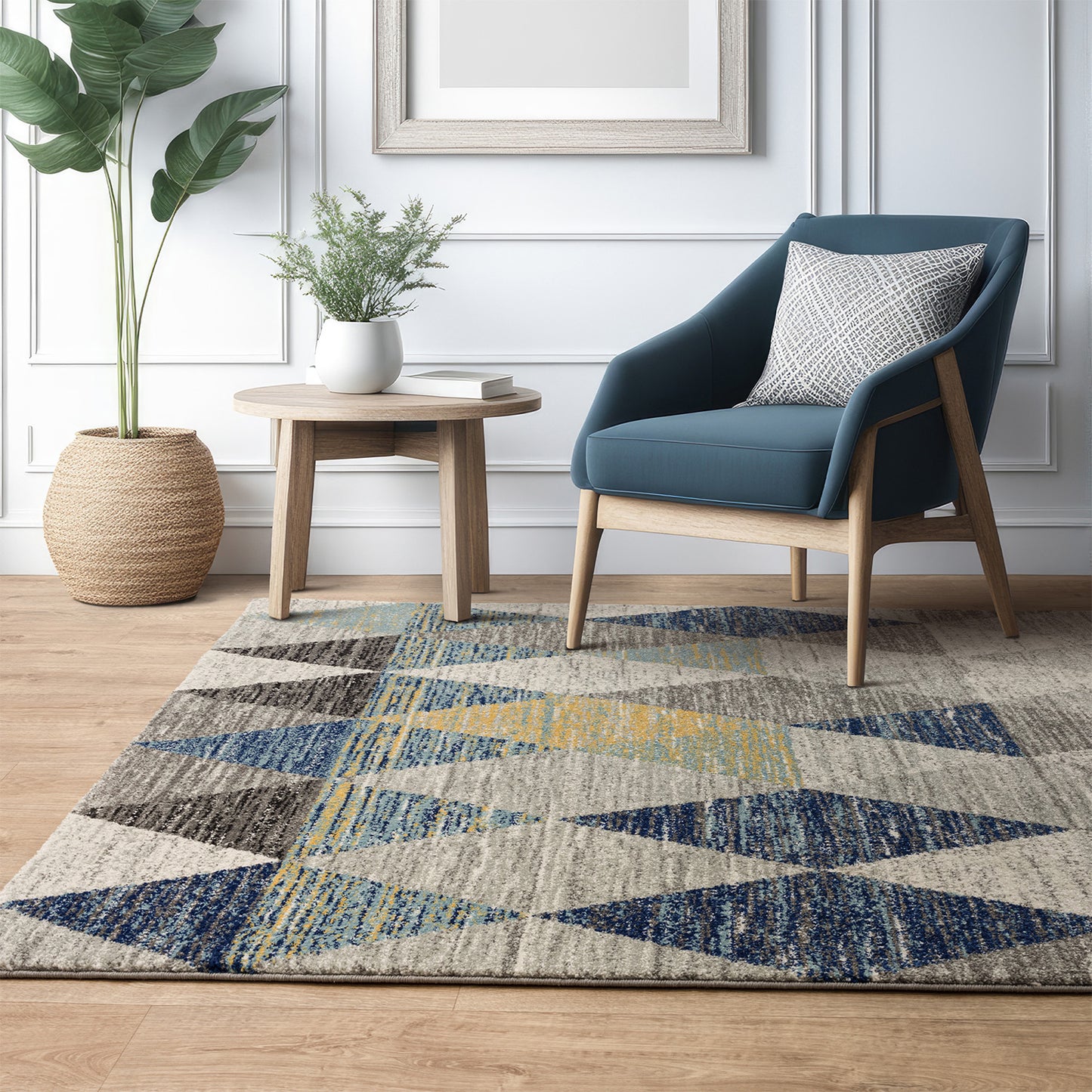 Muse MU25 Harlequin Blue Rug