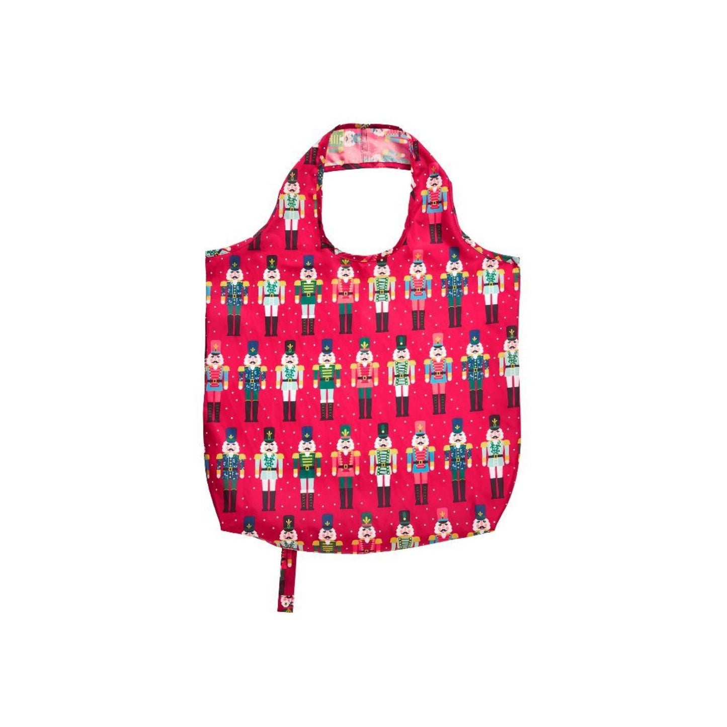 Nutcracker Parade Red Packable Bag