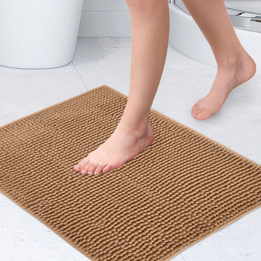 Noodle Cream Soft Touch Non-Slip Bath Mat