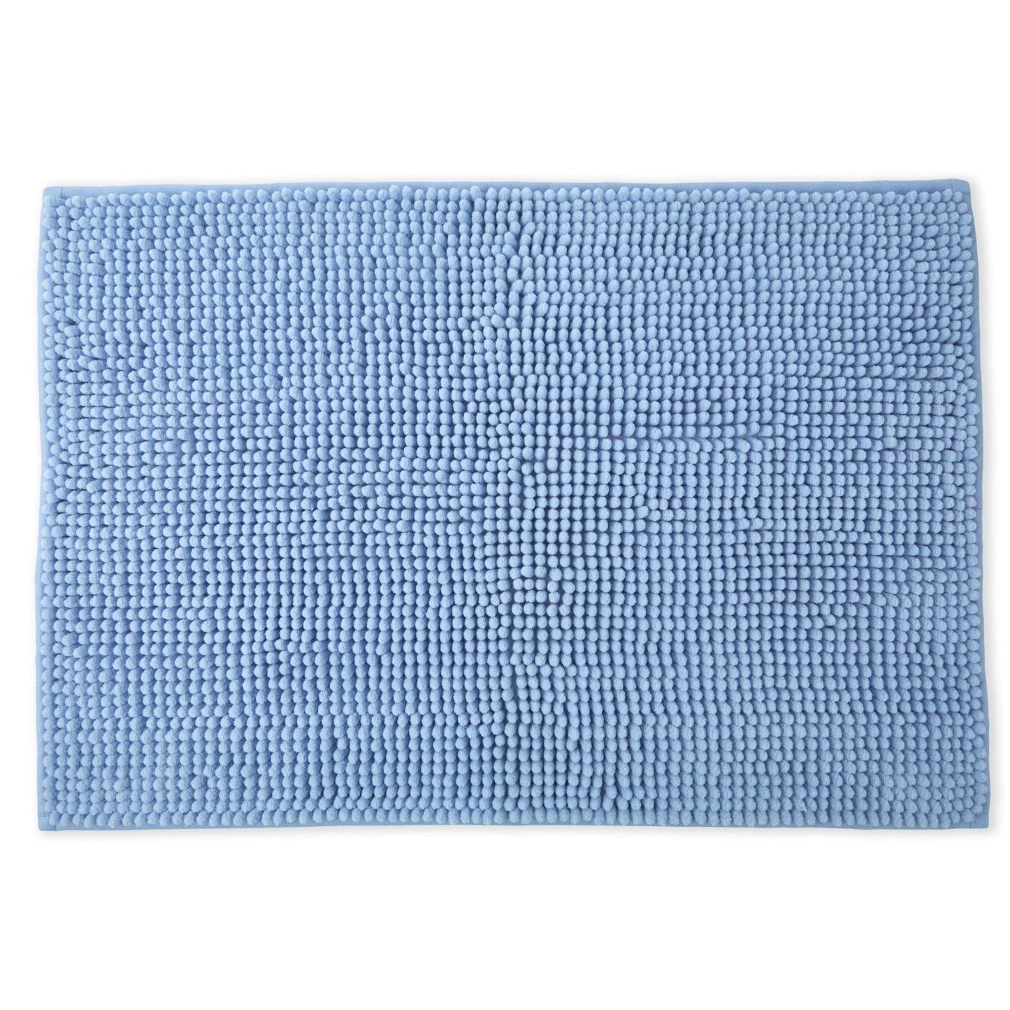 Noodle Blue Soft Touch Non-Slip Bath Mat