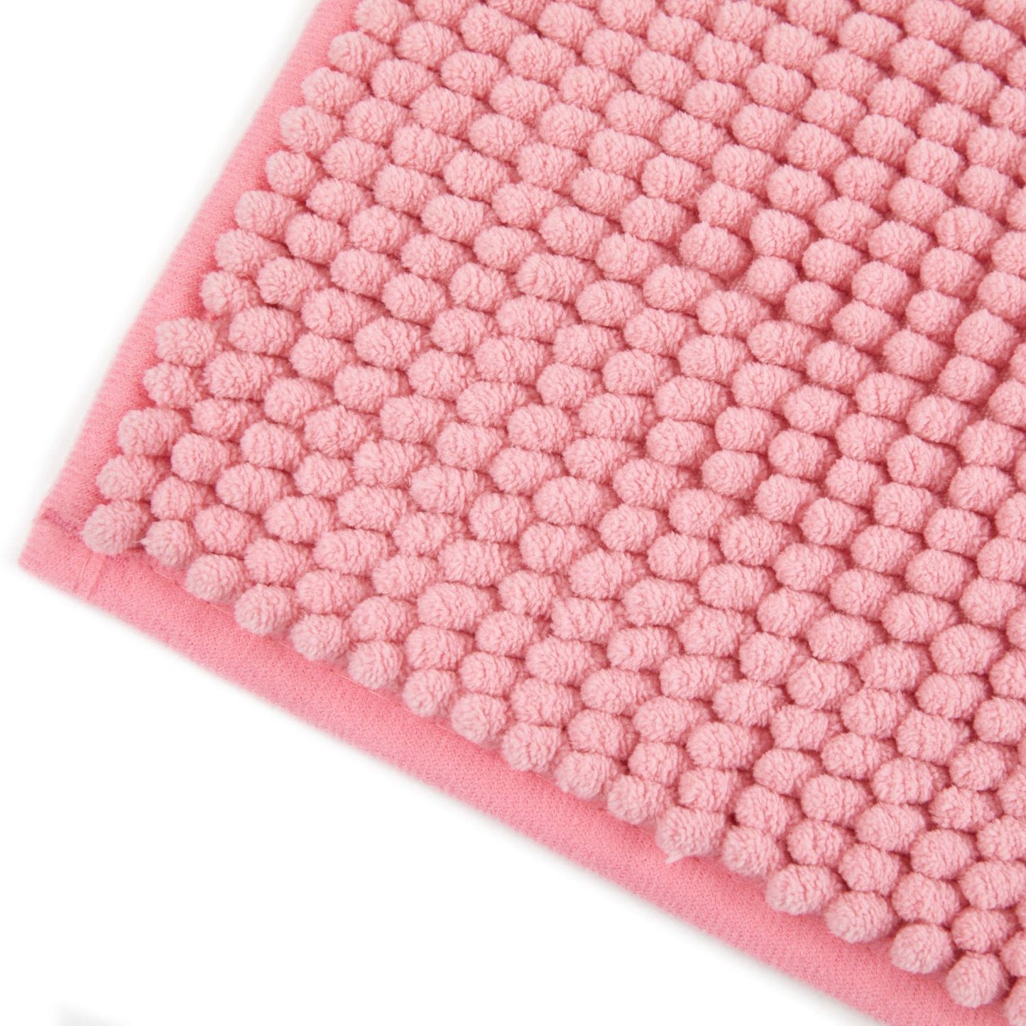 Noodle Pink Soft Touch Non-Slip Bath Mat