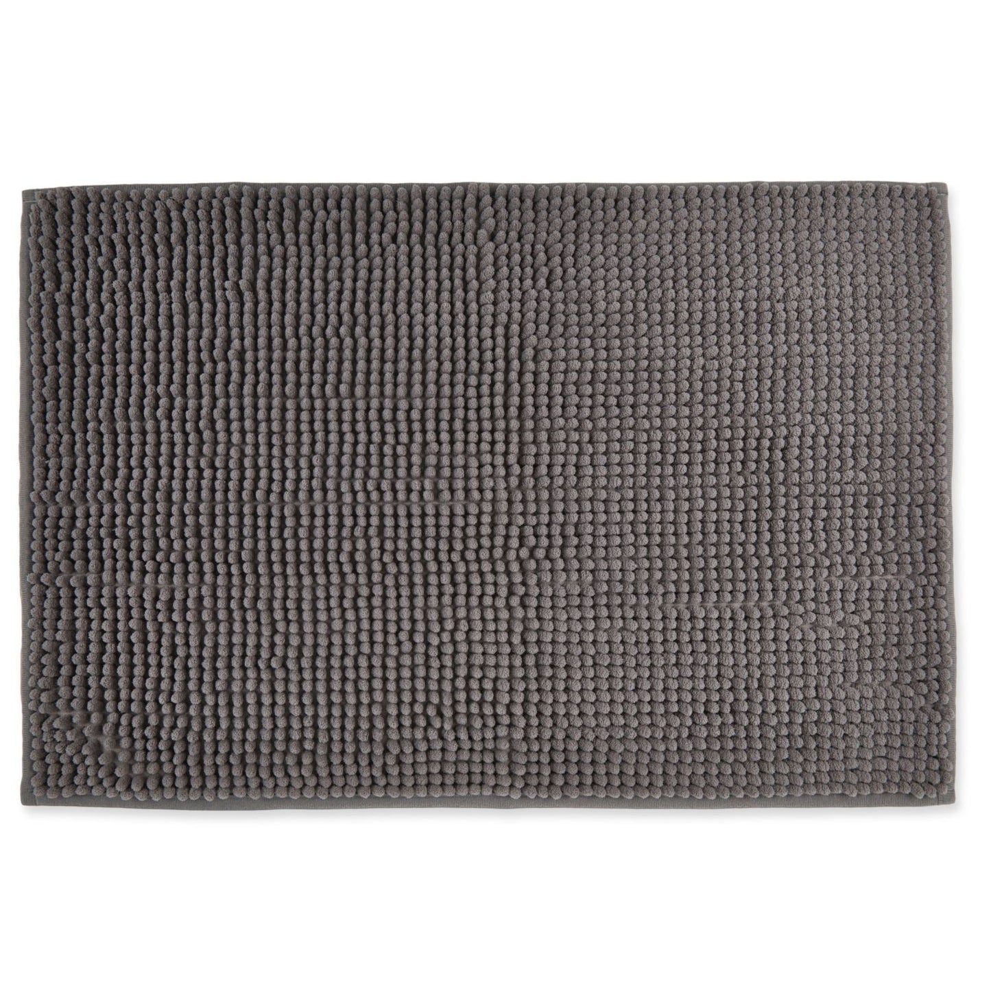 Noodle Grey Soft Touch Non-Slip Bath Mat