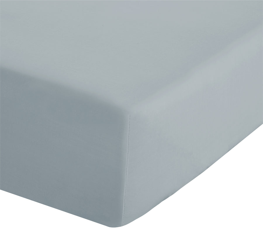 Catherine Lansfield Duck Egg Easy Iron Percale (25cm) Fitted Sheet
