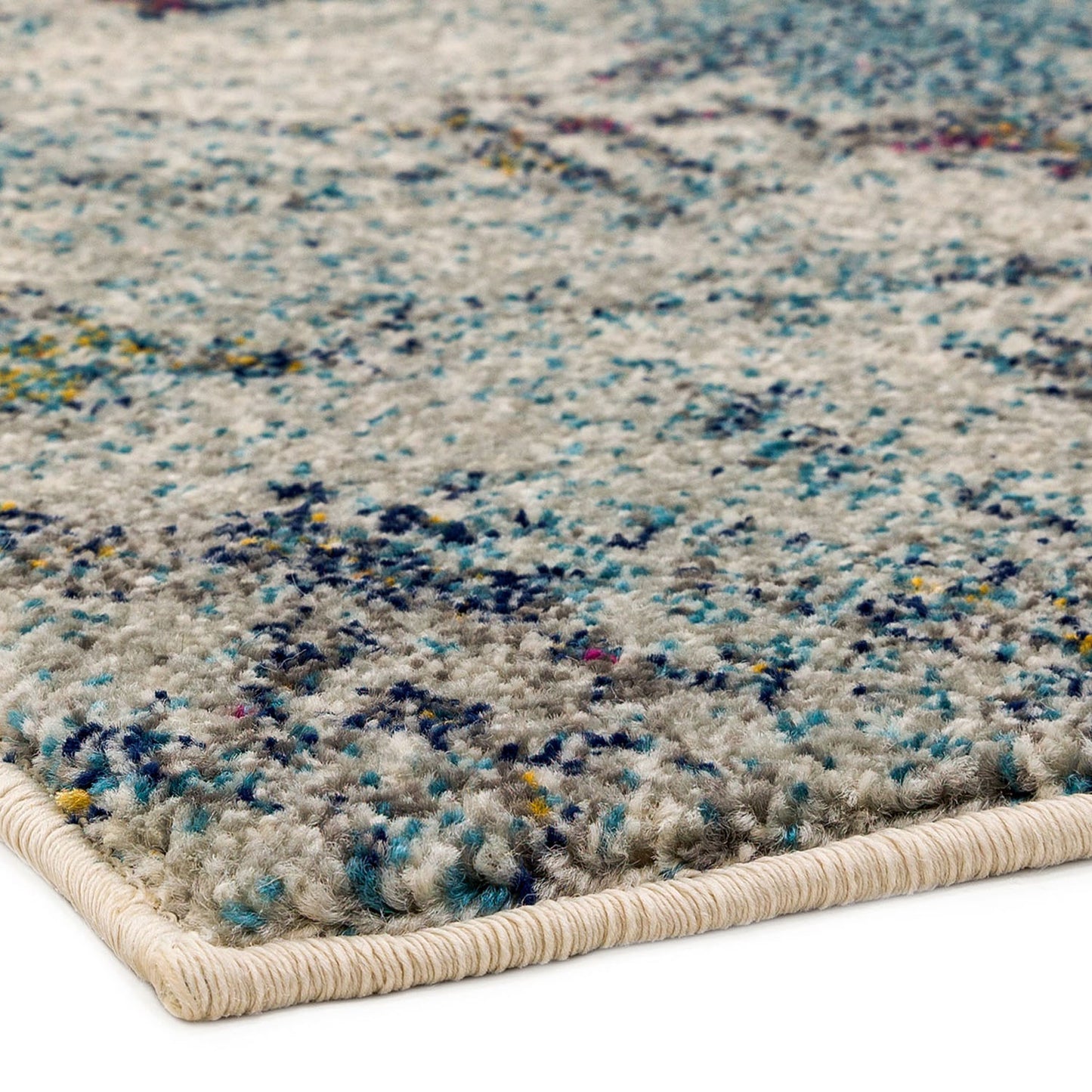 Nova NV22 Abstract Mustard Multi Rug