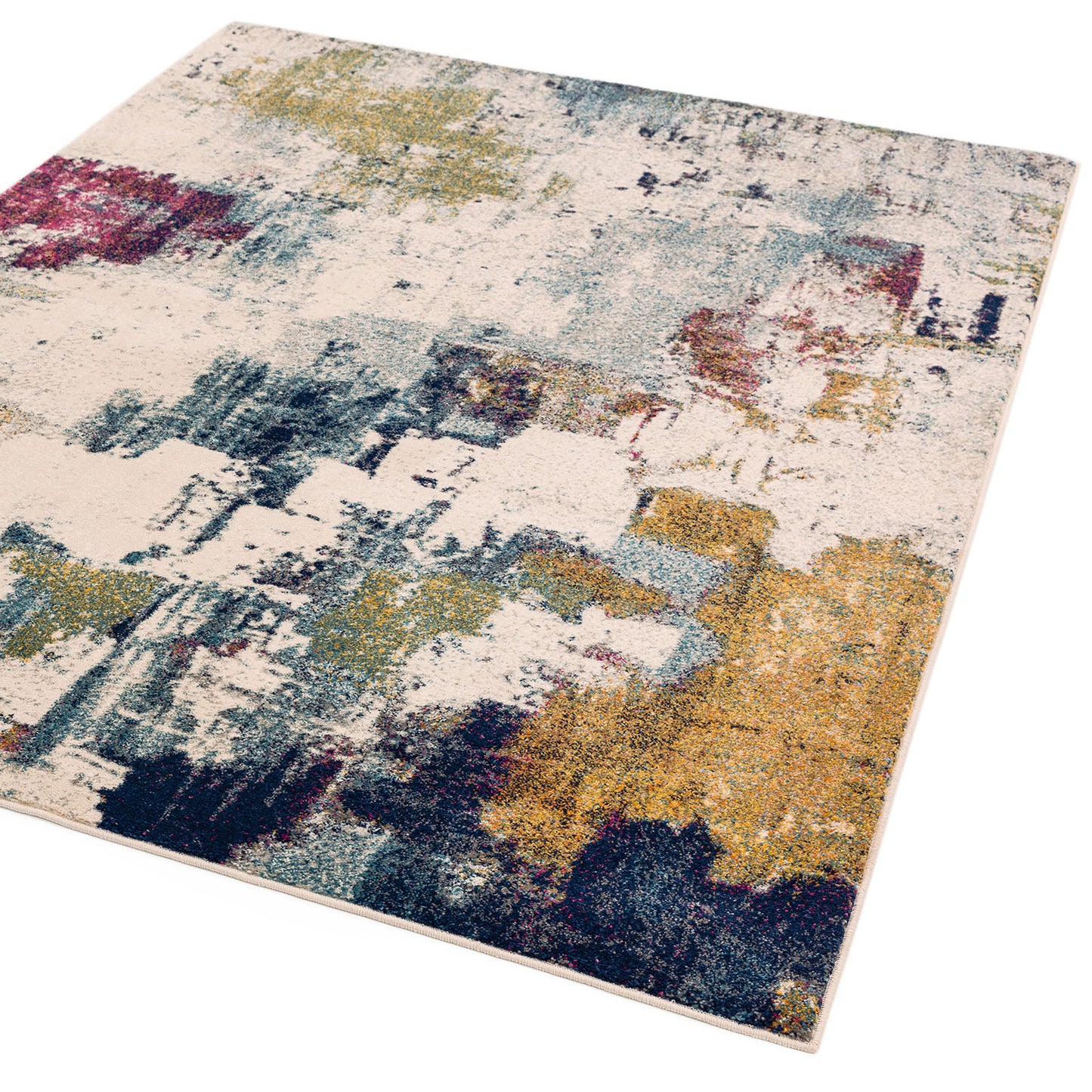 Nova NV22 Abstract Mustard Multi Rug