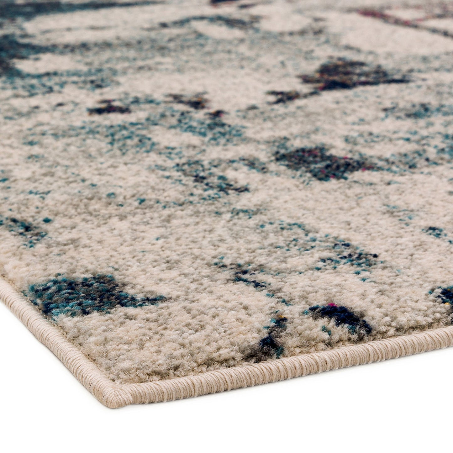 Nova NV23 Abstract Navy Multi Rug