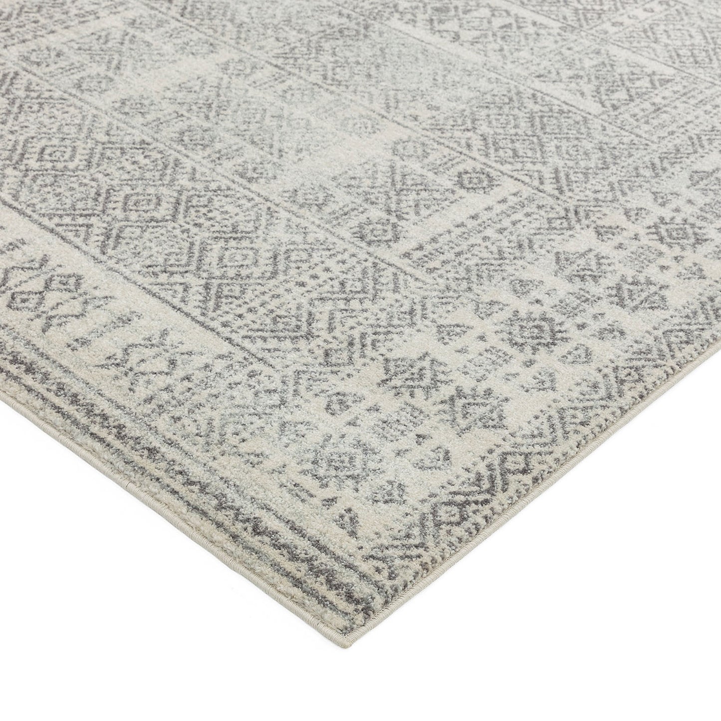 Nova NV33 Tribal Grey Rug