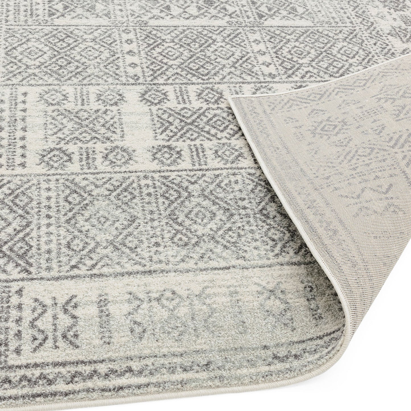 Nova NV33 Tribal Grey Rug