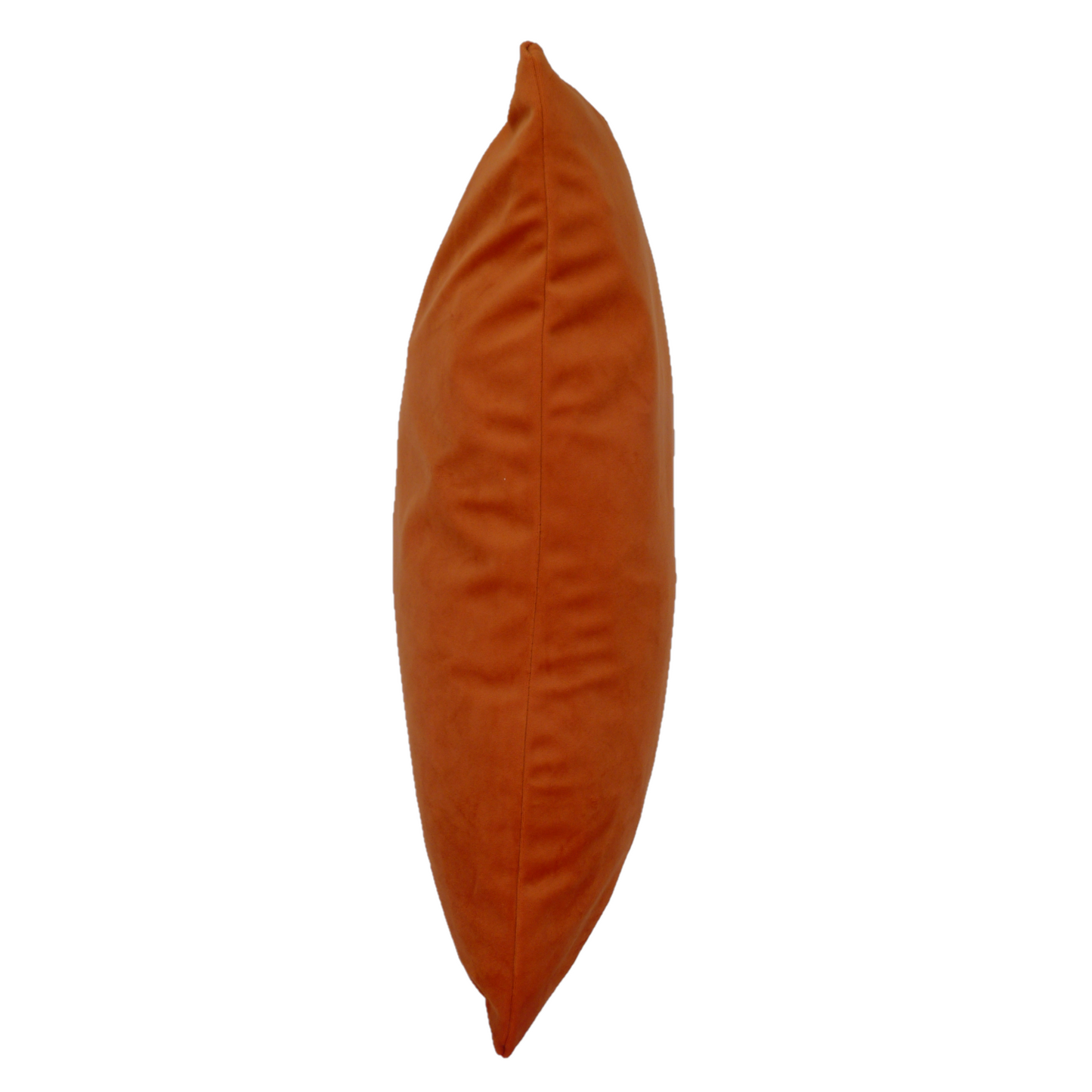 Opulence Pumpkin Orange Velvet Cushion (50cm x 50cm)