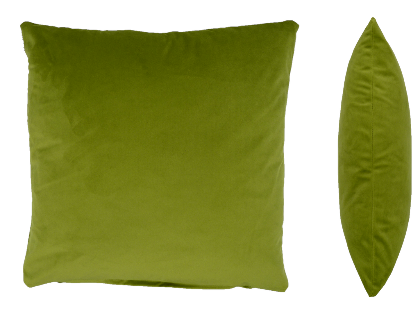 Opulence Sage Green Velvet Cushion (50cm x 50cm)