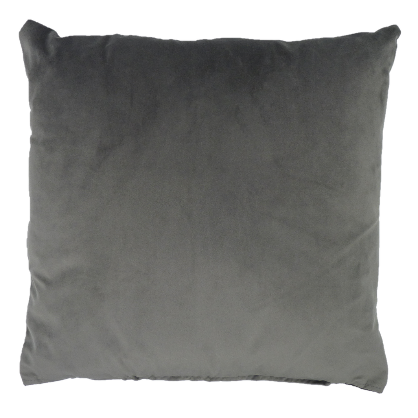 Opulence Steel Grey Velvet Cushion Cover (50cm x 50cm)