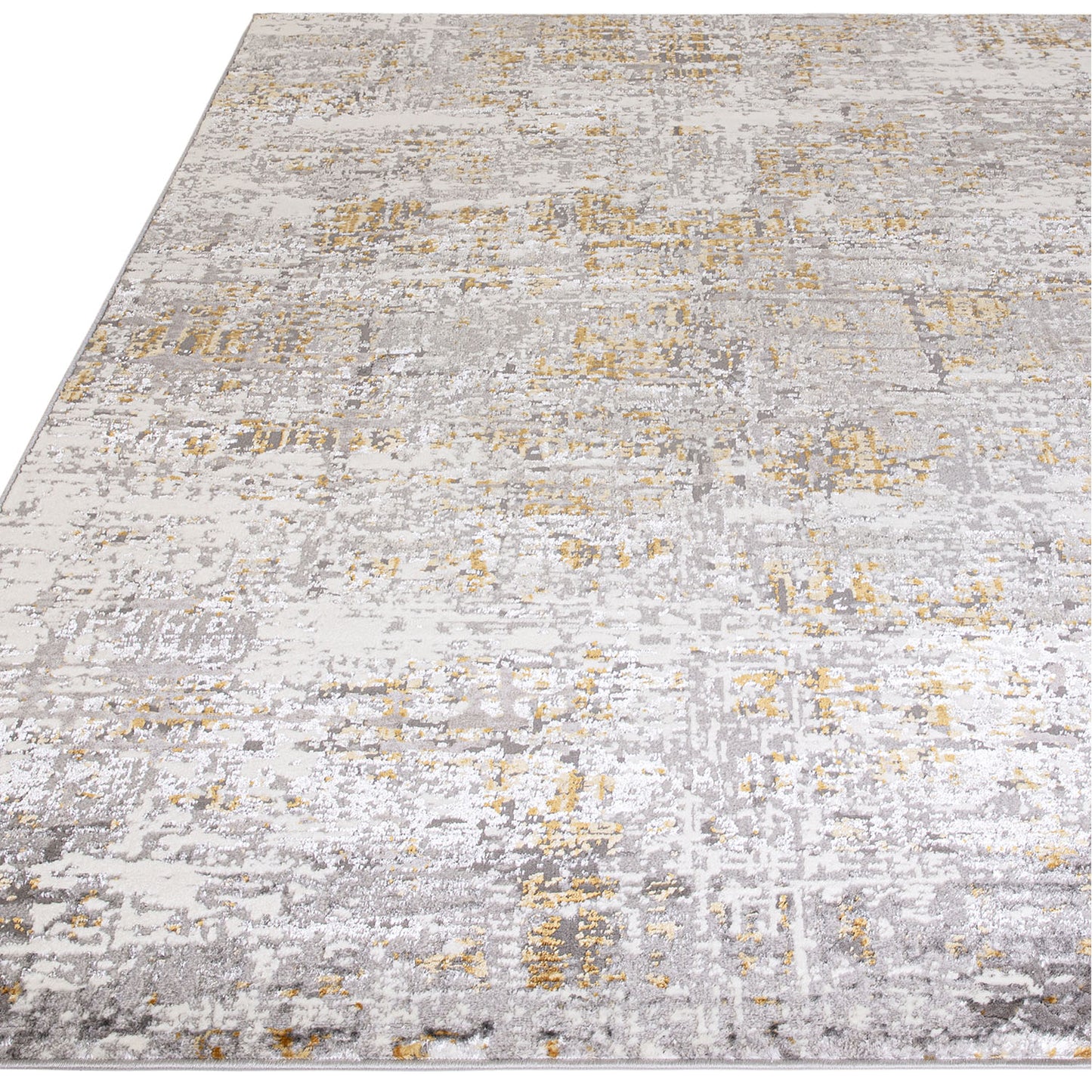 Orion OR07 Abstract Gold Rug