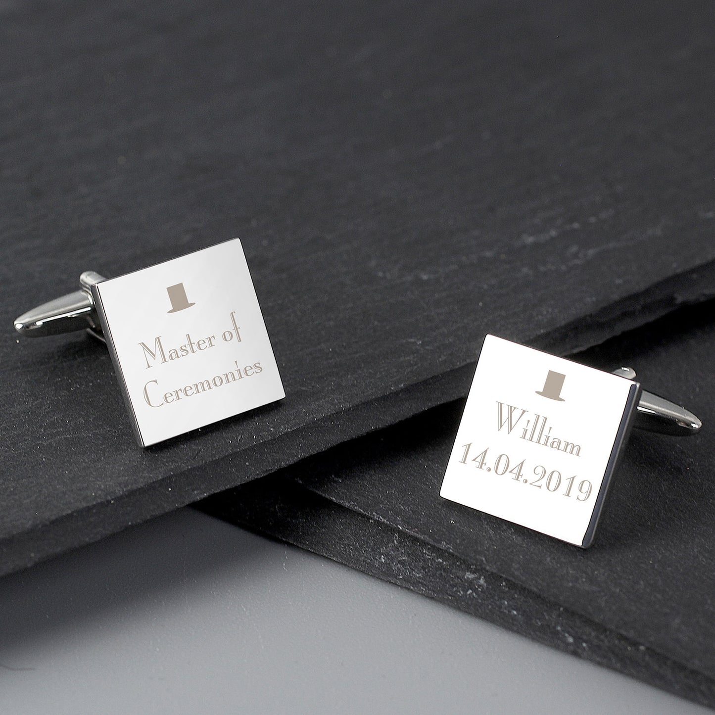 Personalised Square Cufflinks