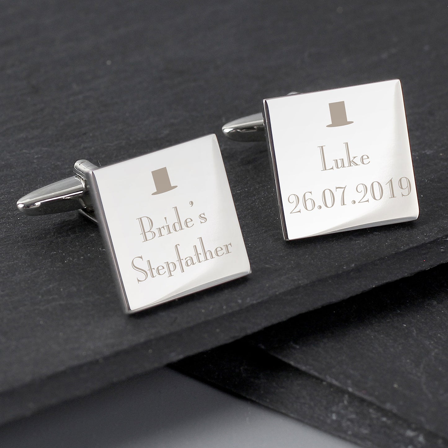 Personalised Square Cufflinks