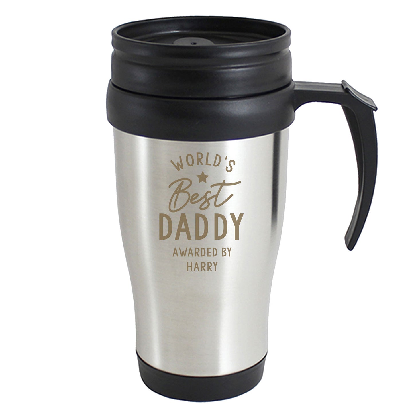 Personalised 'World's Best' Travel Mug