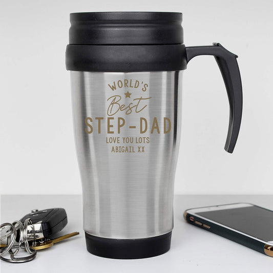 Personalised 'World's Best' Travel Mug