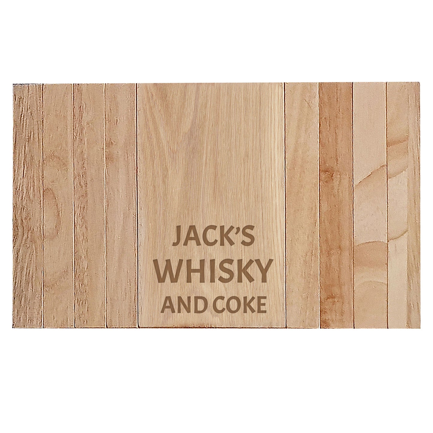 Personalised Wooden Drinks Sofa Tray