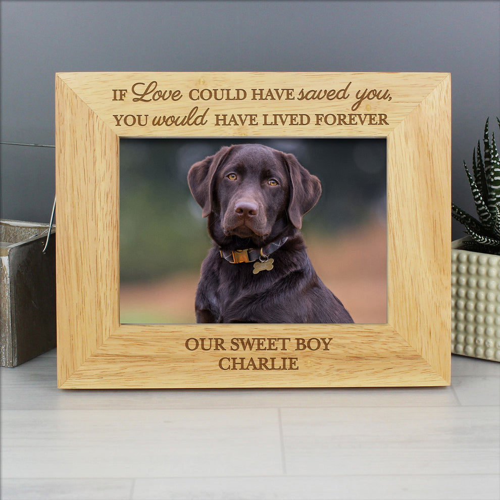 Personalised Pet Memorial 6x4 Photo Frame Julian Charles Home