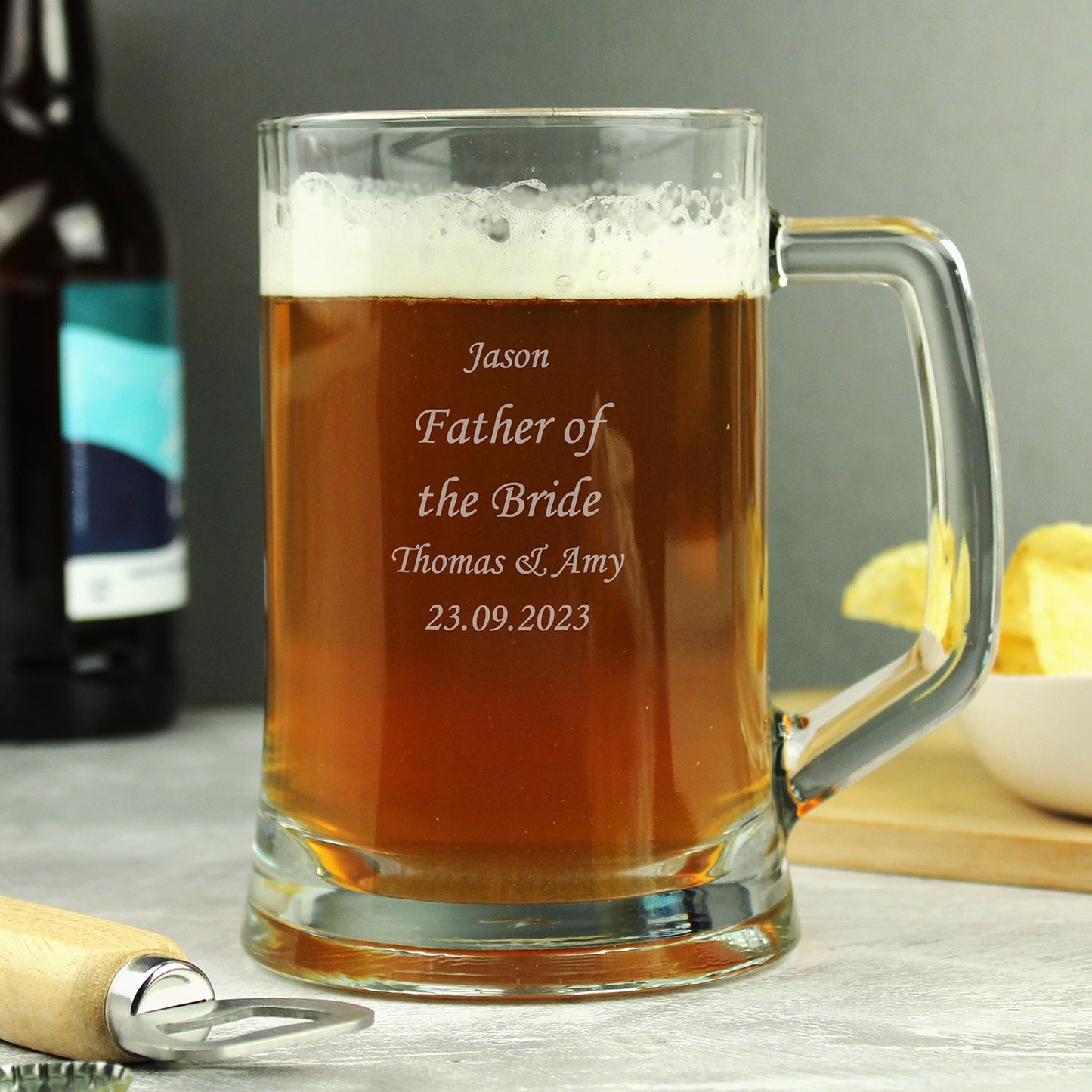 Personalised Stern Tankard