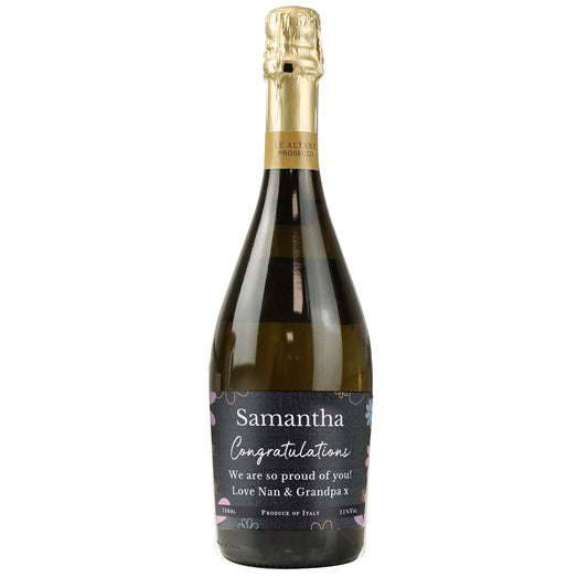 Personalised Prosecco 750ml Bottle