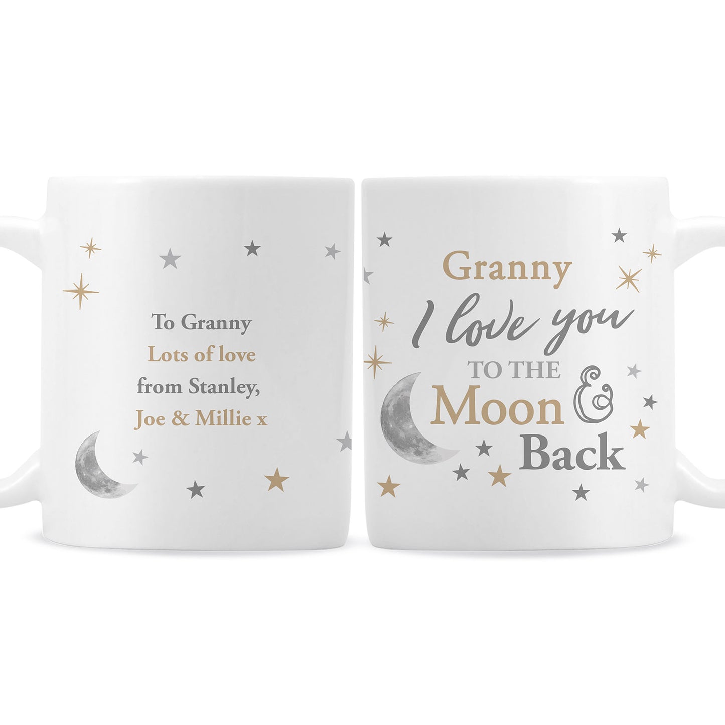 Personalised "To The Moon & Back" Mug