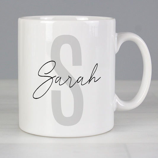 Personalised Initial Mug