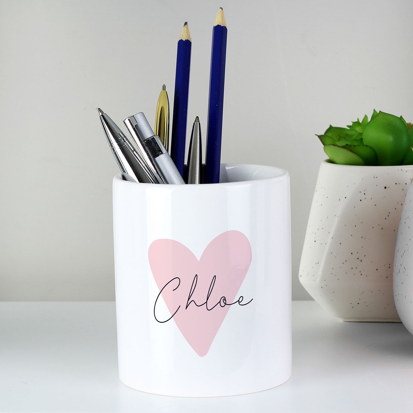 Personalised Heart Trinket Pot