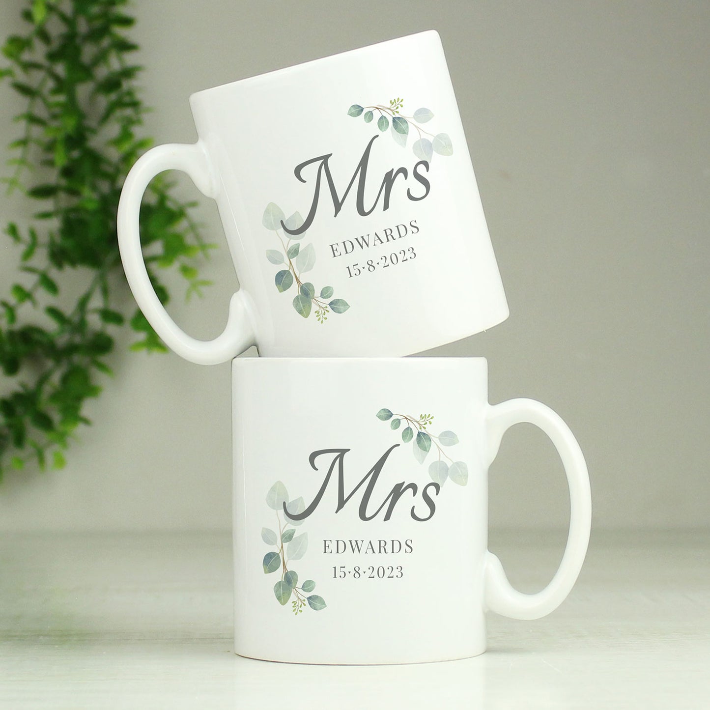 Personalised Mrs Mug