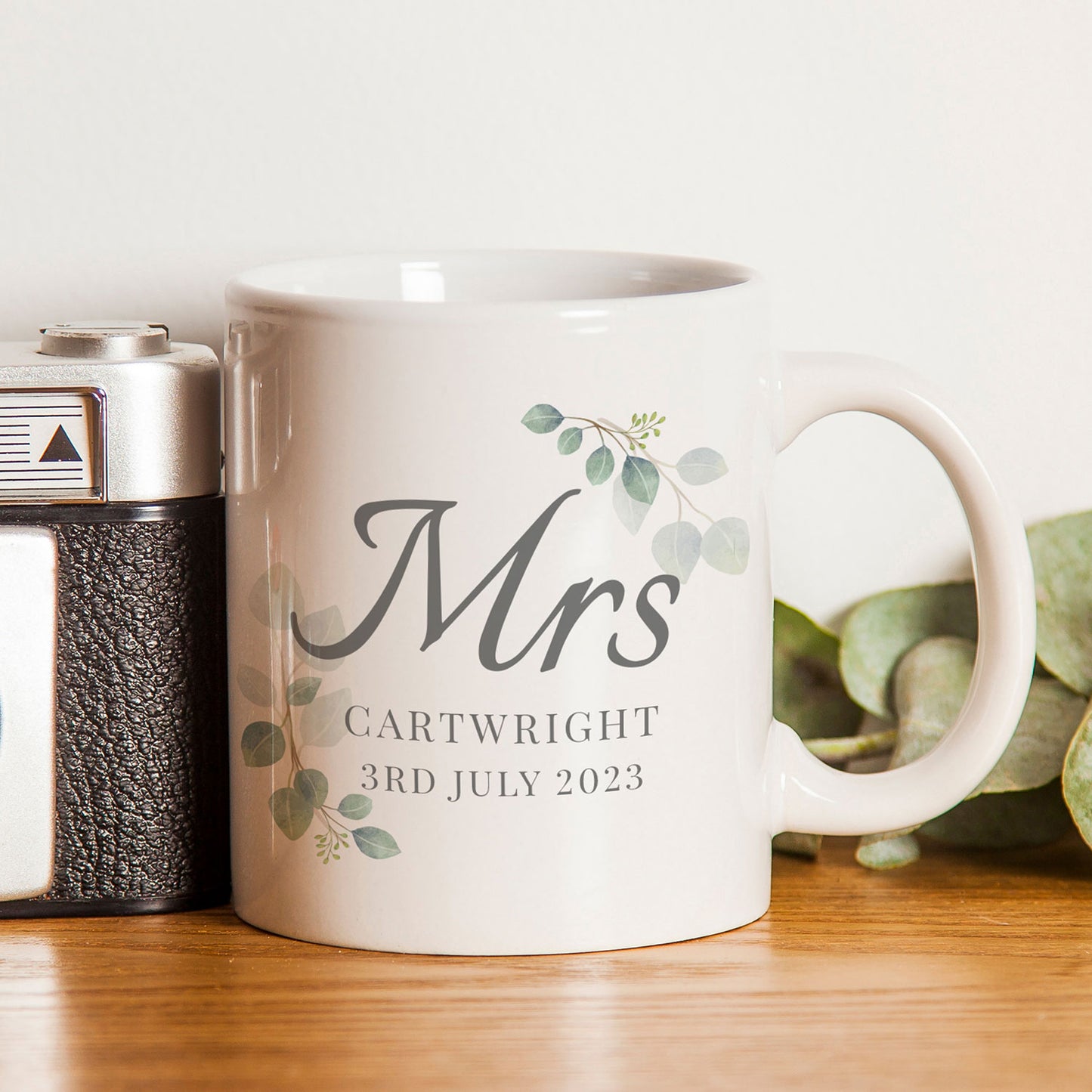 Personalised Mrs Mug