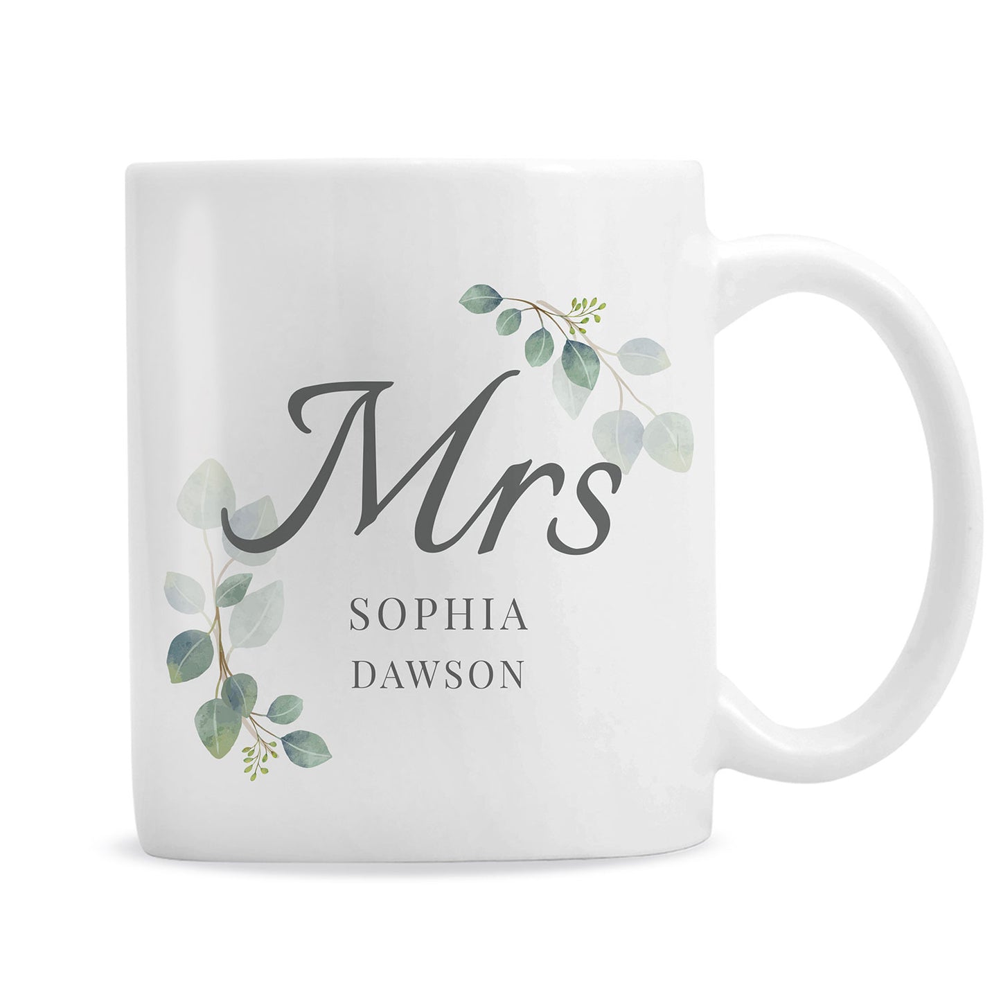 Personalised Mrs Mug