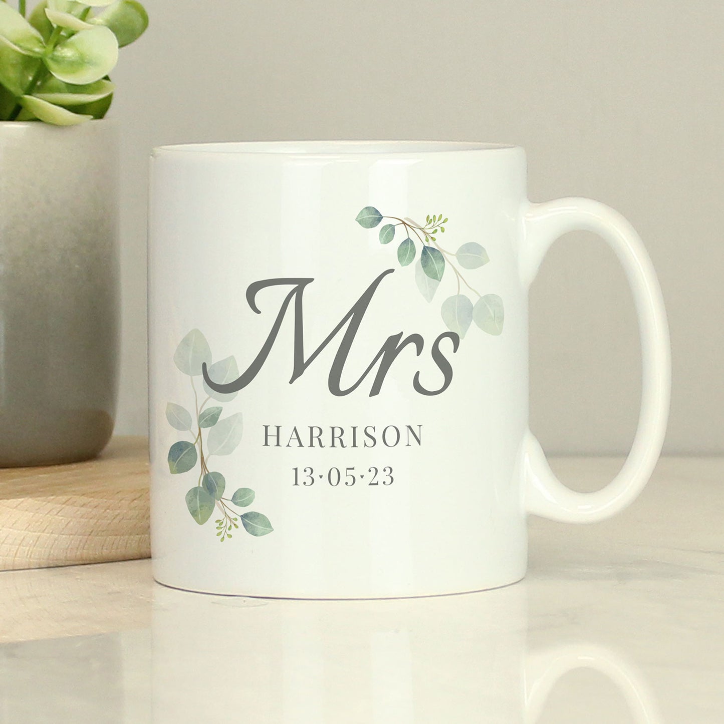 Personalised Mrs Mug