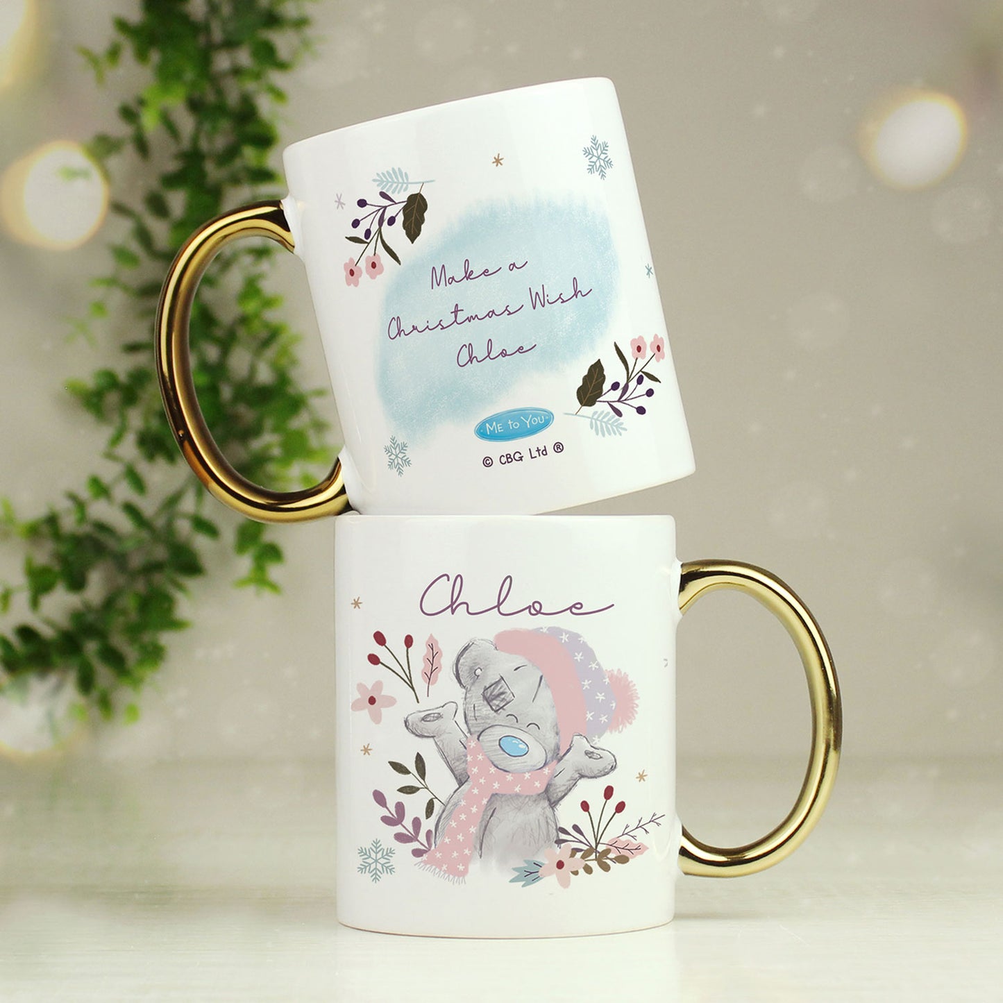 Personalised Me To You Tatty Teddy Cosy Winter Mug