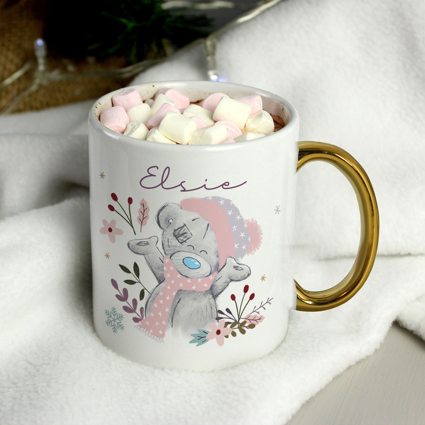 Personalised Me To You Tatty Teddy Cosy Winter Mug