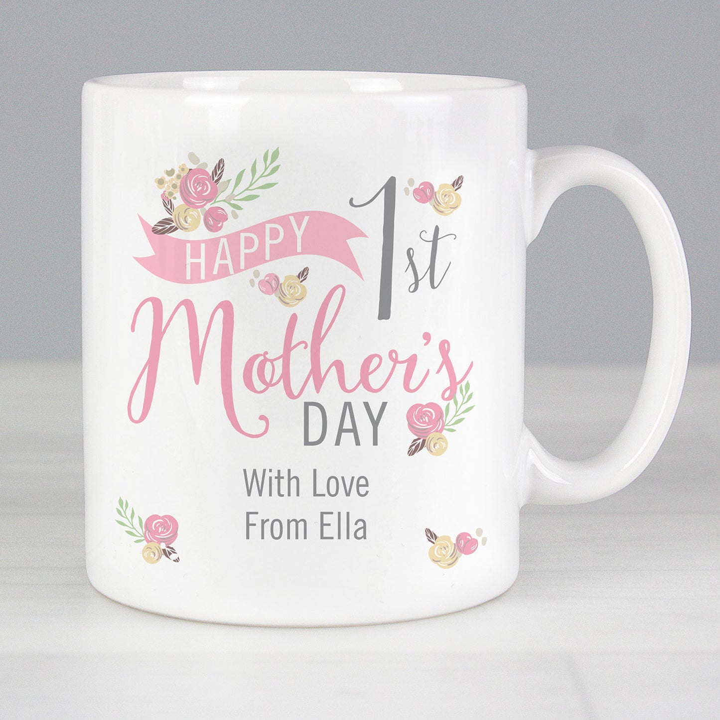 Personalised 1st Mother's Day Mug