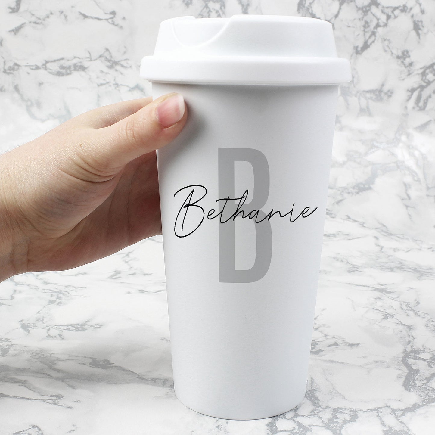 Personalised Initial Travel Cup