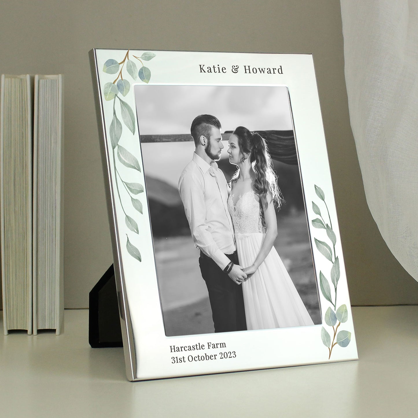 Personalised Botanical Photo Frame