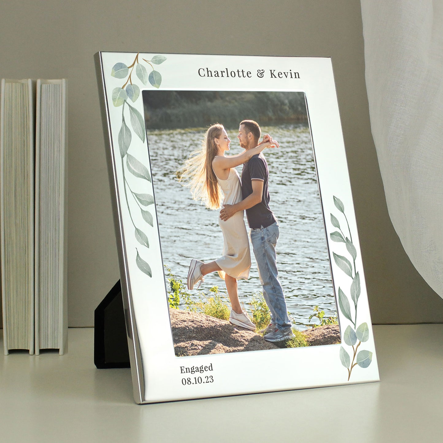 Personalised Botanical Photo Frame