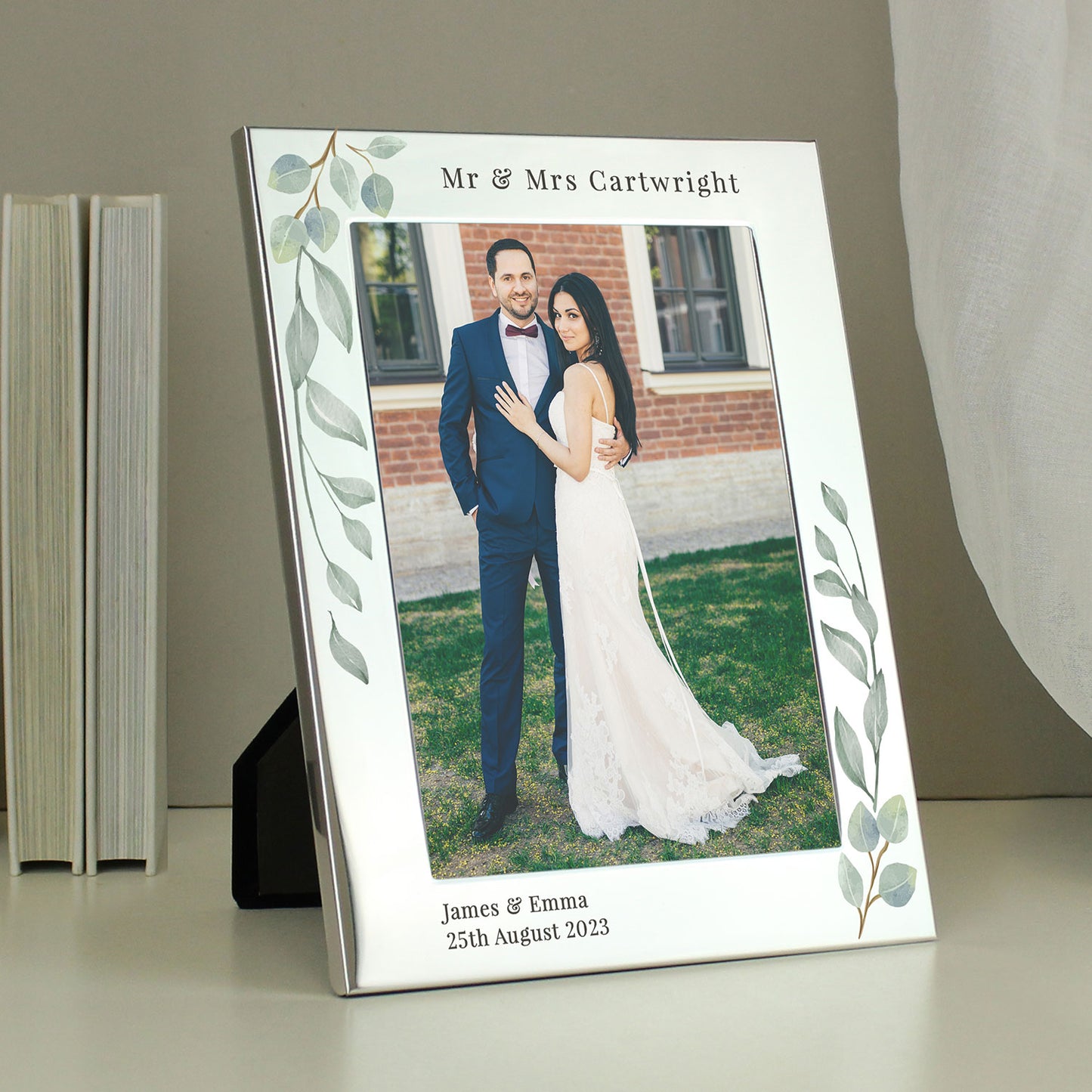 Personalised Botanical Photo Frame