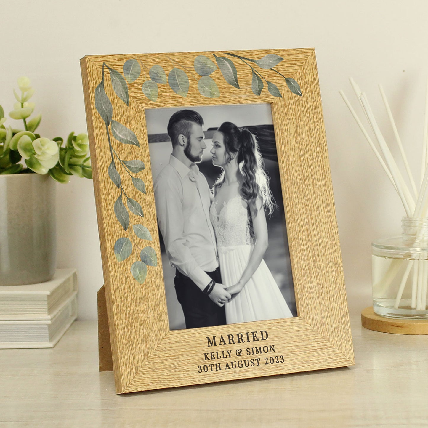 Personalised Botanical Photo Frame