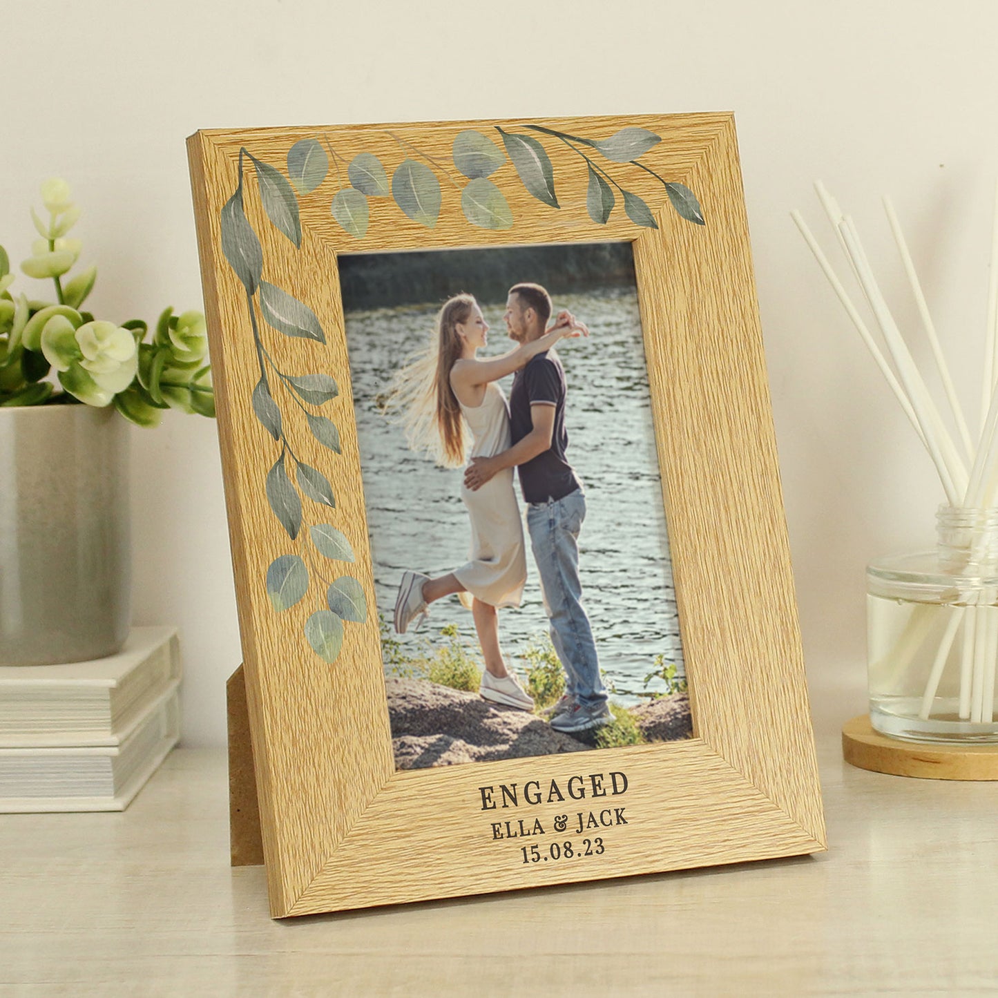 Personalised Botanical Photo Frame