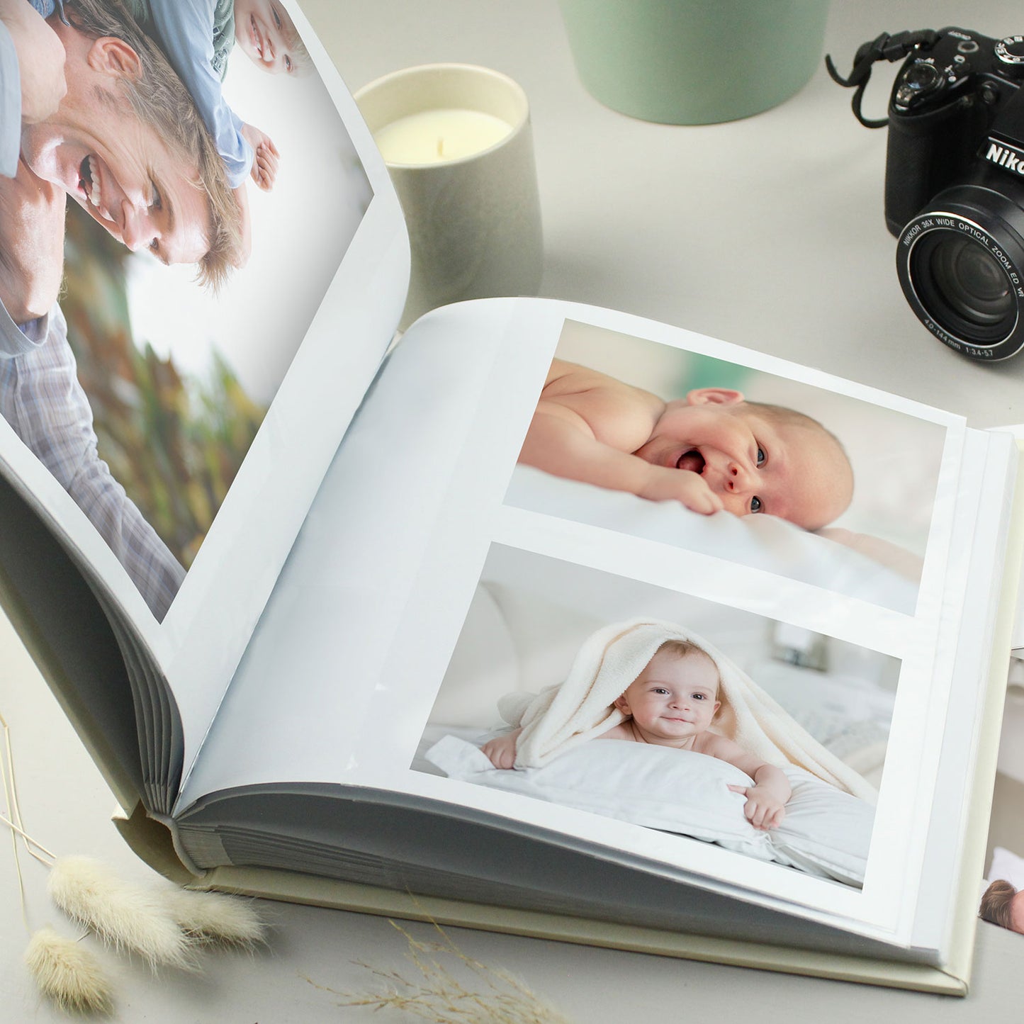 Personalised Flower Photo Album