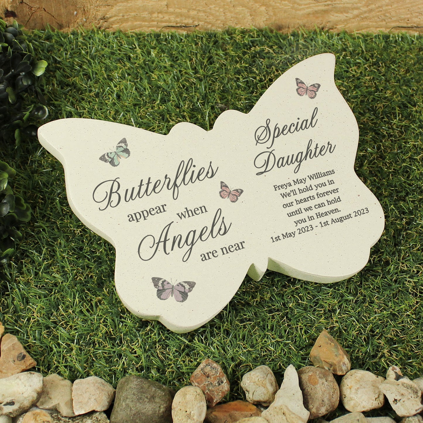 Personalised Memorial Resin Butterfly