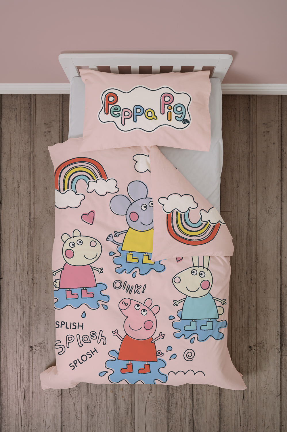 Peppa Pig Playful Panel Duvet Set