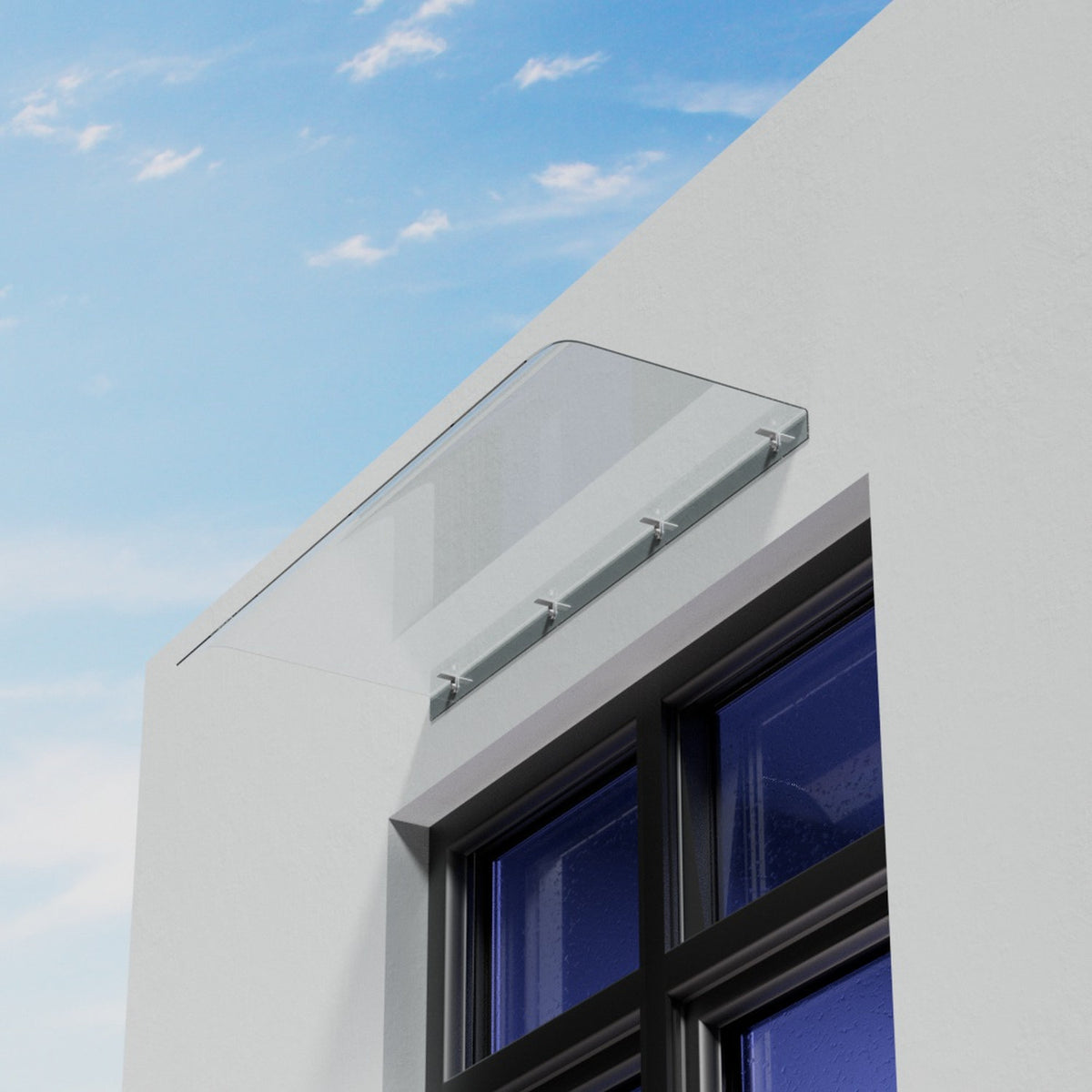 Arched Transparent Awning Canopy