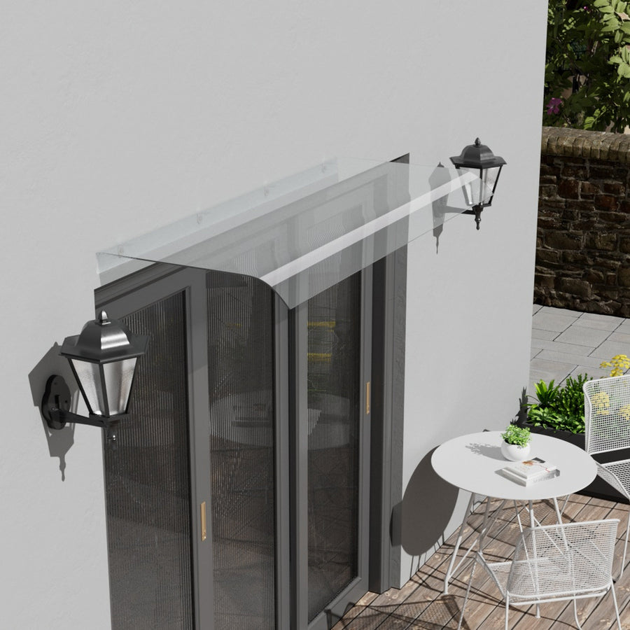 Arched Transparent Awning Canopy