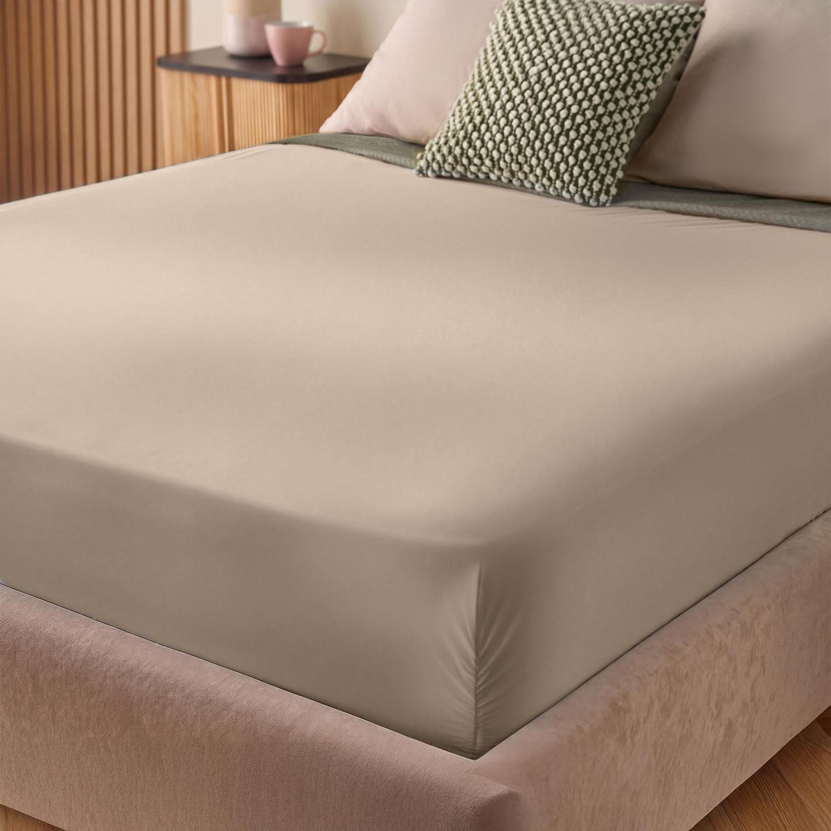 Silentnight Natural Super Soft Perfect Fit Fitted Sheet