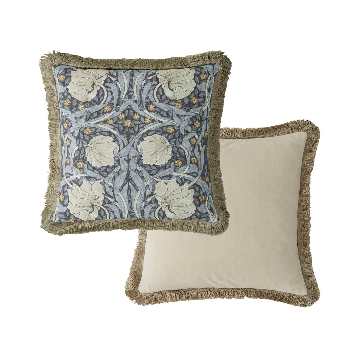 William Morris At Home Pimpernel Ink Cushion (50cm x 50cm)