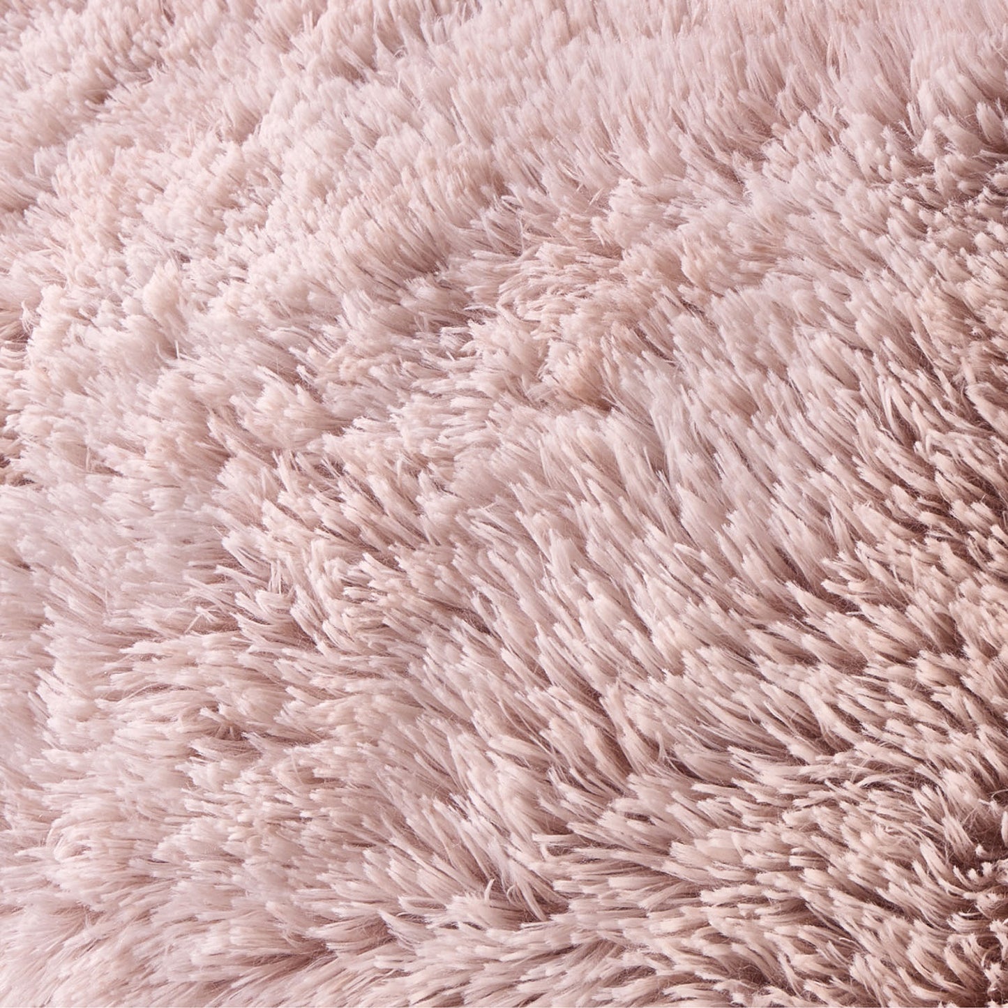 Long Hair Pink Bolster Pillow