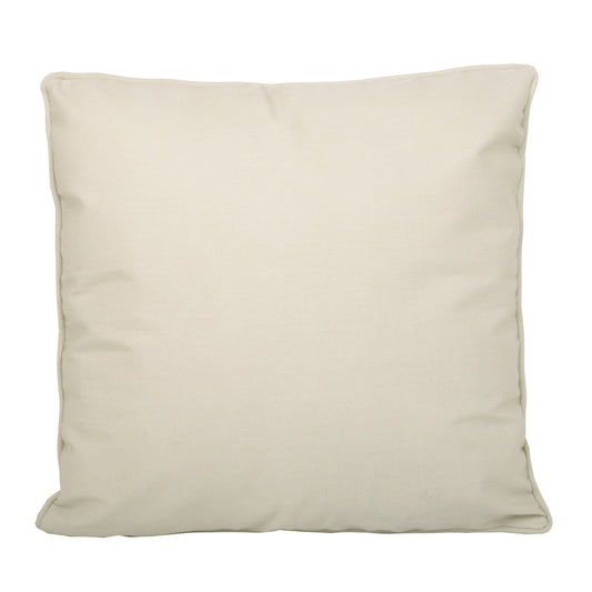 Natural Plain Dye Outdoor Cushion (43cm x 43cm)