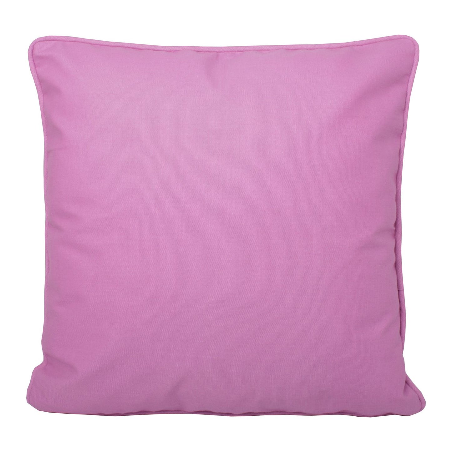 Pink Plain Dye Outdoor Cushion (43cm x 43cm)